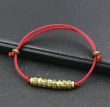 Load image into Gallery viewer, Red String - Handmade Tibetan Luck Bracelet
