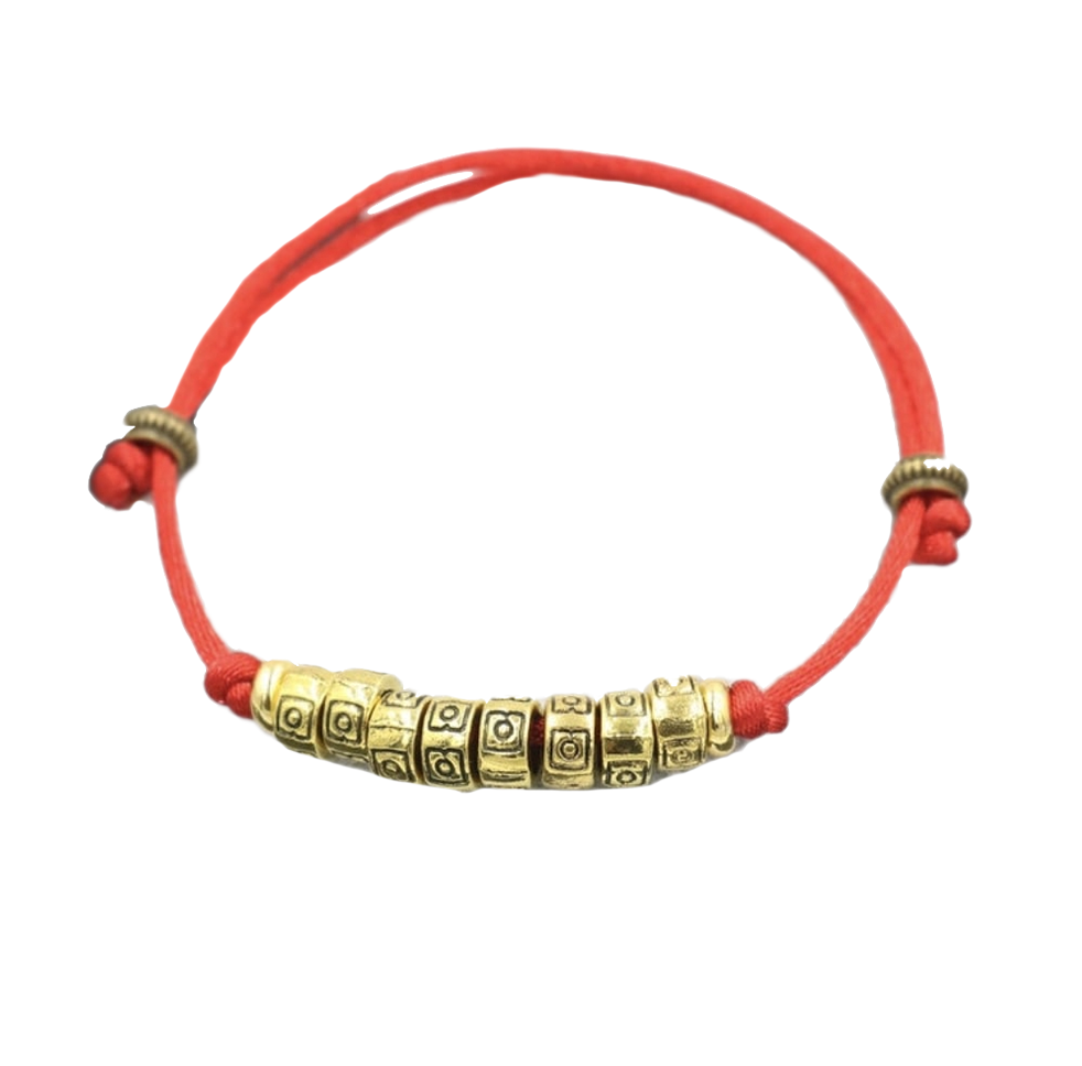 Red String - Handmade Tibetan Luck Bracelet