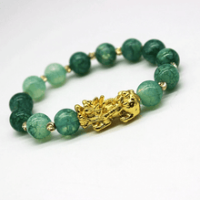 Load image into Gallery viewer, Chakra Cleansing - Jade Stone Wealth Bracelet
