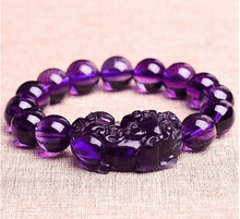 Load image into Gallery viewer, Love &amp; Attraction - Amethyst Stone Bracelet
