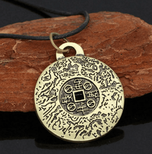 Load image into Gallery viewer, Ancient Chinese Mantra - Wealth &amp; Protection Necklace
