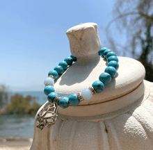 Load image into Gallery viewer, Tranquility &amp; Anti-Anxiety - Aquamarine Bracelet
