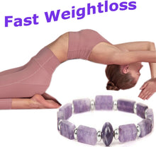 Load image into Gallery viewer, Sleep Purifying &amp; Body Slimming - Amethyst Stone Bracelet
